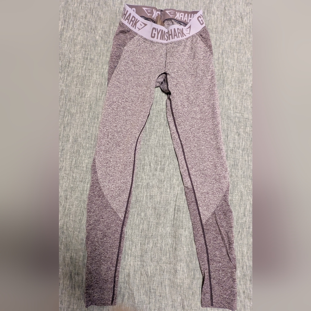 Gym shark Heathered Purple Leggings